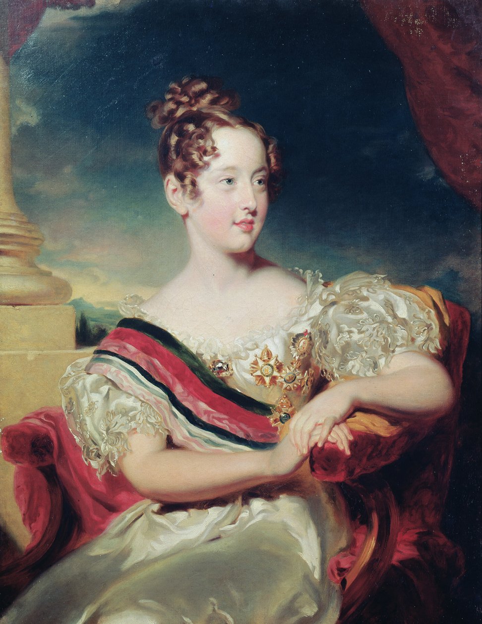 Portret Dony Marii II autorstwa Thomas Lawrence