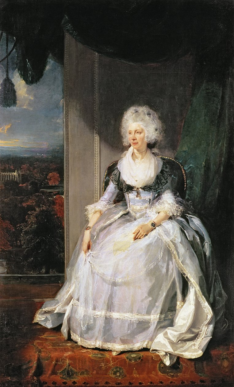 Królowa Charlotte, 1789-90, żona Jerzego III autorstwa Thomas Lawrence