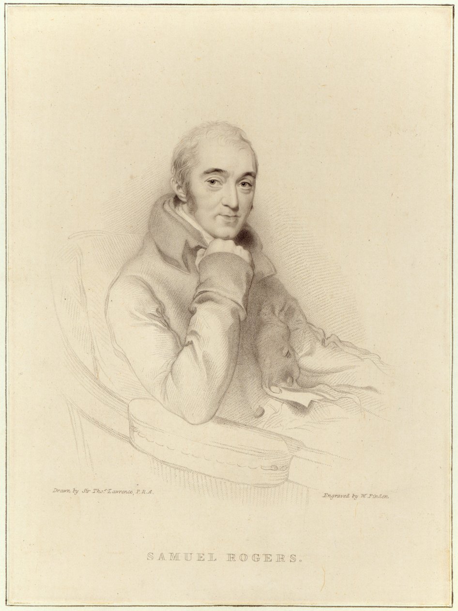 Samuel Rogers, grawerowane przez Williama Findena autorstwa Thomas Lawrence