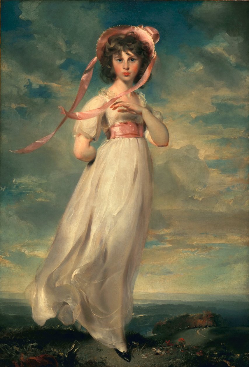 Sarah Goodwin Barrett Moulton: Pinie 1794 autorstwa Thomas Lawrence