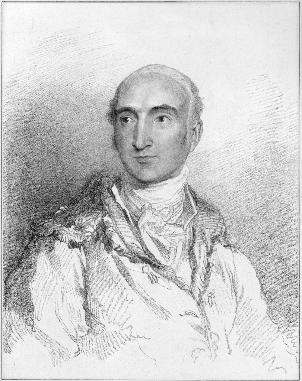 William Sotheby, rytowany przez Fredericka Christiana Lewisa seniora, ok. 1807 r. autorstwa Thomas Lawrence