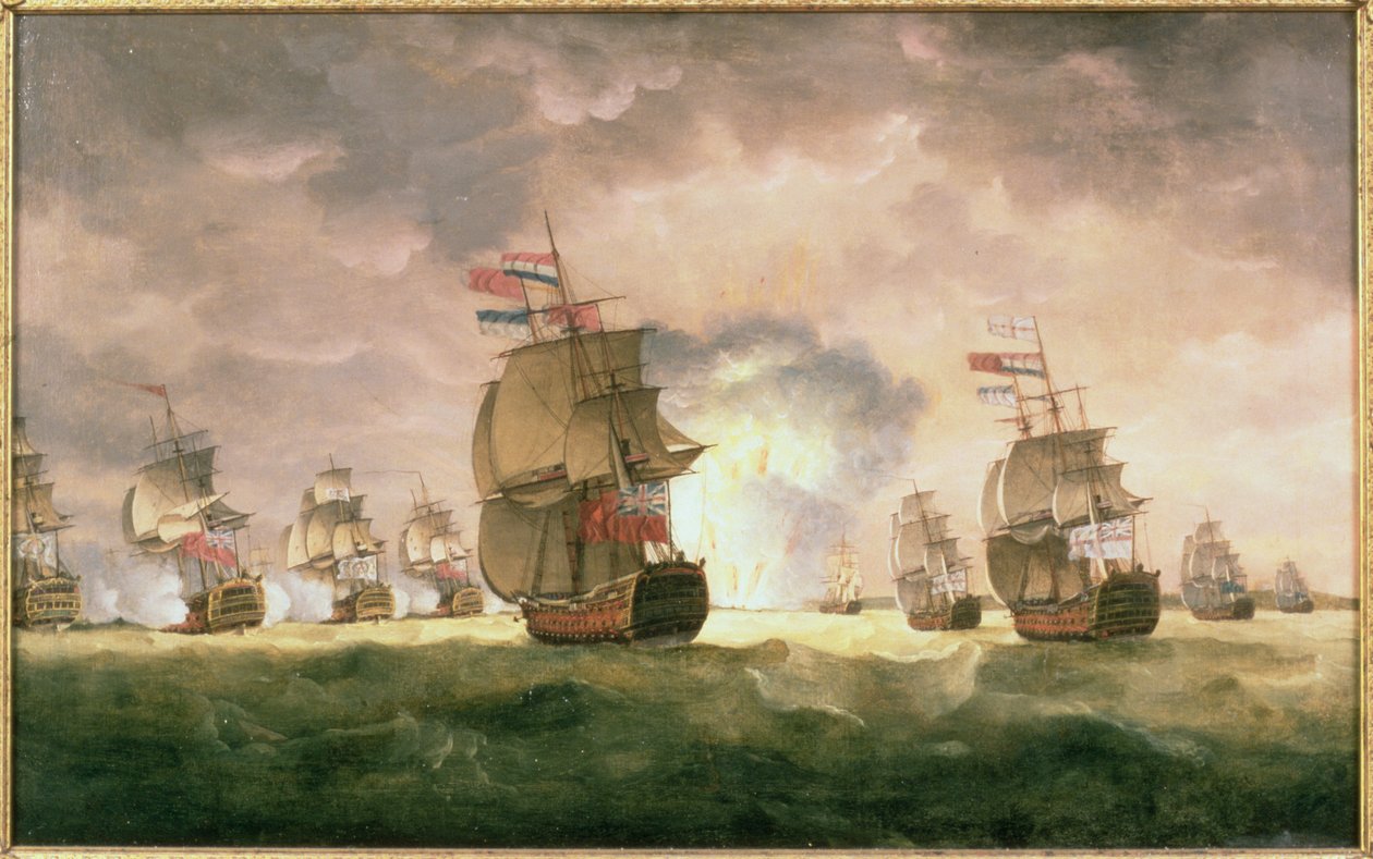 Rodneys Victory off Cape St Vincent autorstwa Thomas Luny