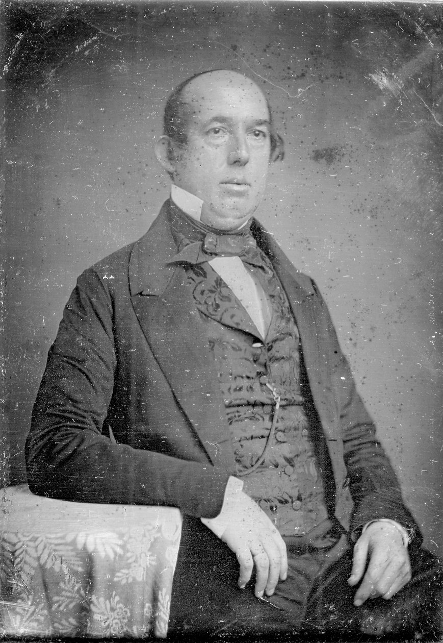 Portret Normana Cuttera, hurtowego sprzedawcy w St. Louis autorstwa Thomas M. Easterly