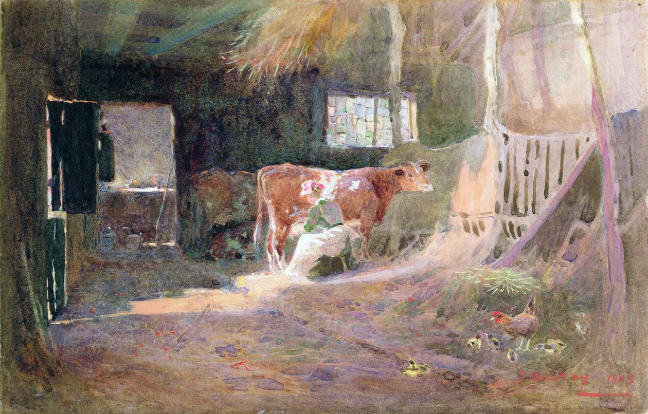 Czas udoju autorstwa Thomas Mackay