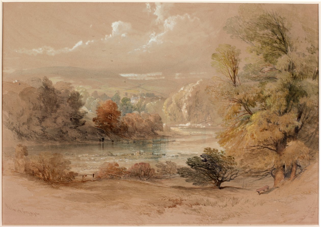 Grange Walwick autorstwa Thomas Miles II Richardson