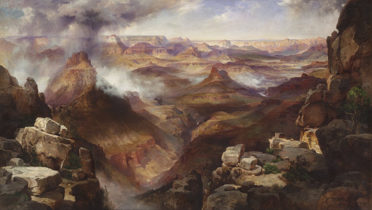 Wielki Kanion rzeki Kolorado autorstwa Thomas Moran