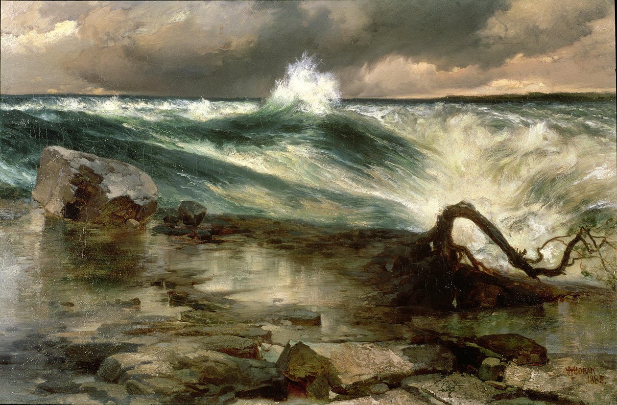 Bystrza nad Niagara autorstwa Thomas Moran
