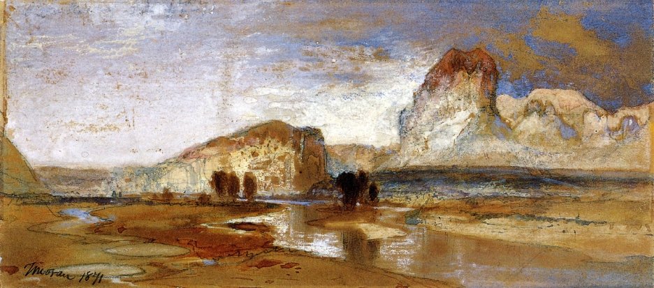 Nieznany obraz autorstwa Thomas Moran