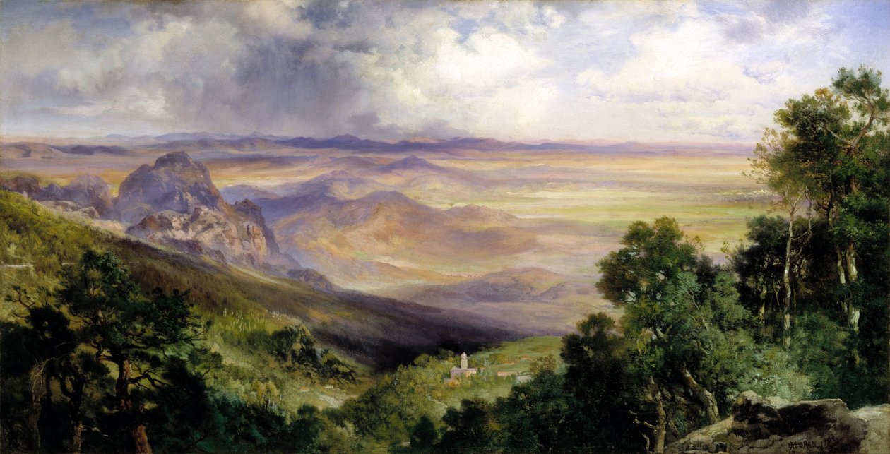 Dolina Cuernavaca autorstwa Thomas Moran