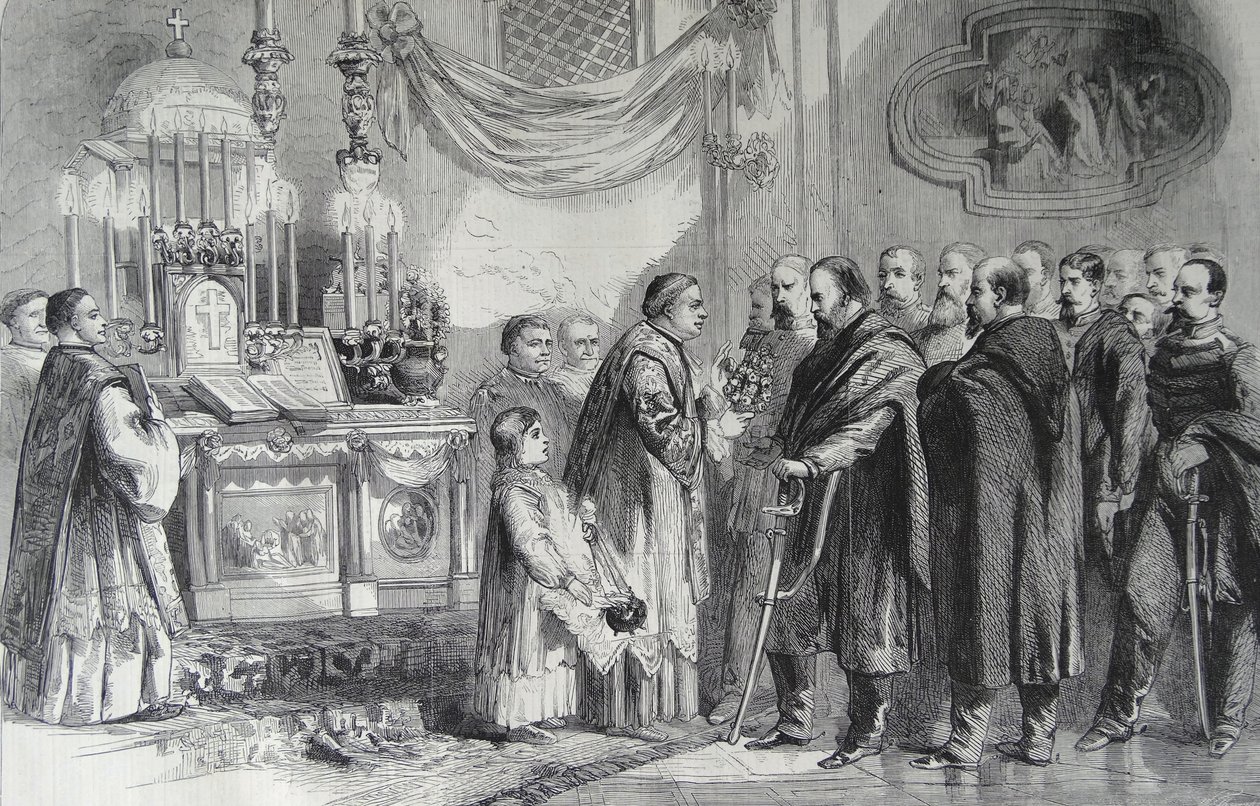 Rewolucja w Neapolu-Garibaldi, 1860 autorstwa Thomas Nast