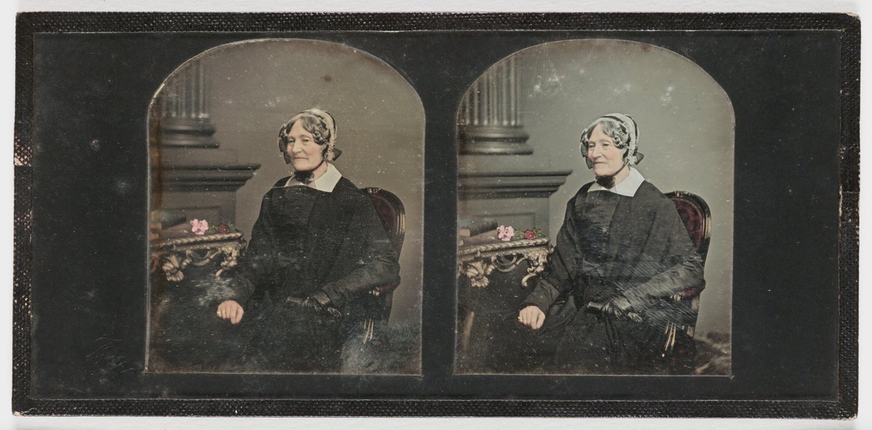 Portret starszej kobiety, ok. 1855 (dagerotyp) autorstwa Thomas Richard Williams