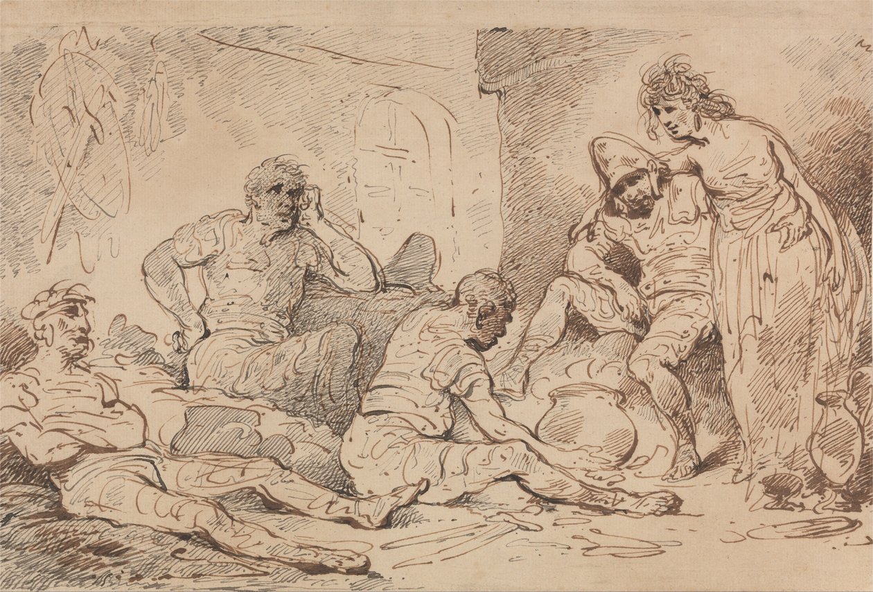 Szajka bandycka autorstwa Thomas Rowlandson