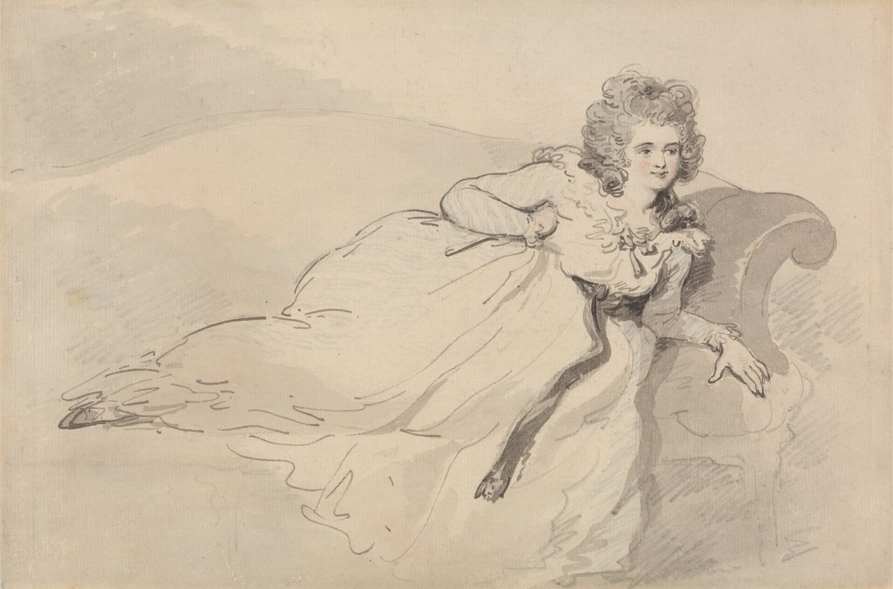 Pani Abington autorstwa Thomas Rowlandson