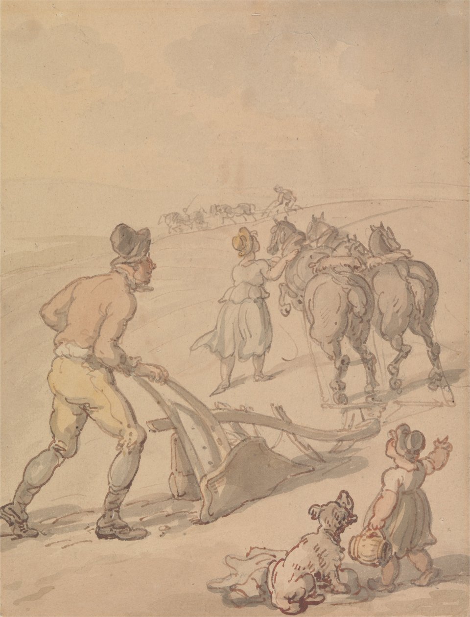 Orka autorstwa Thomas Rowlandson