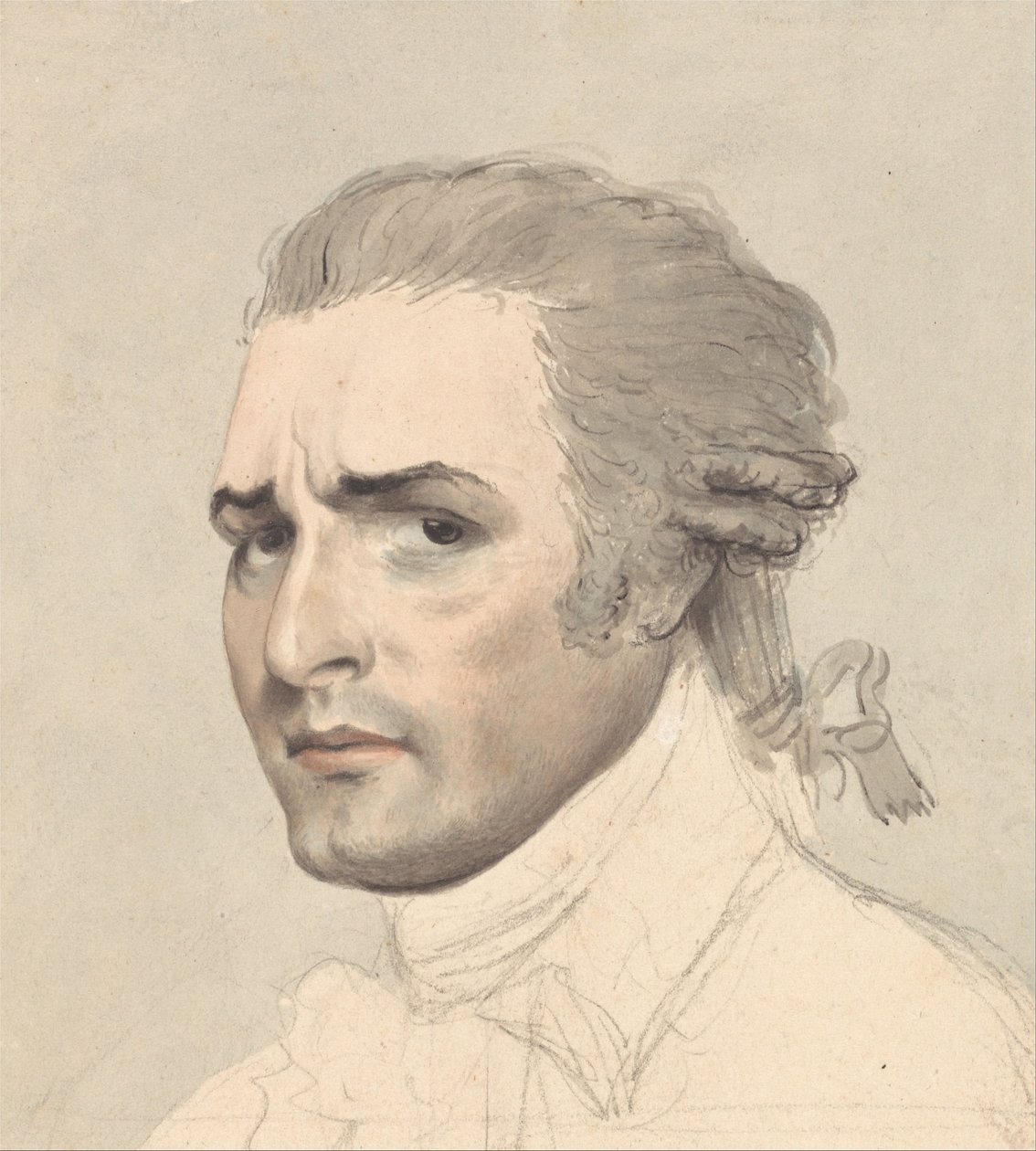 Studium portretowe Johna Philipa Kemble autorstwa Thomas Rowlandson