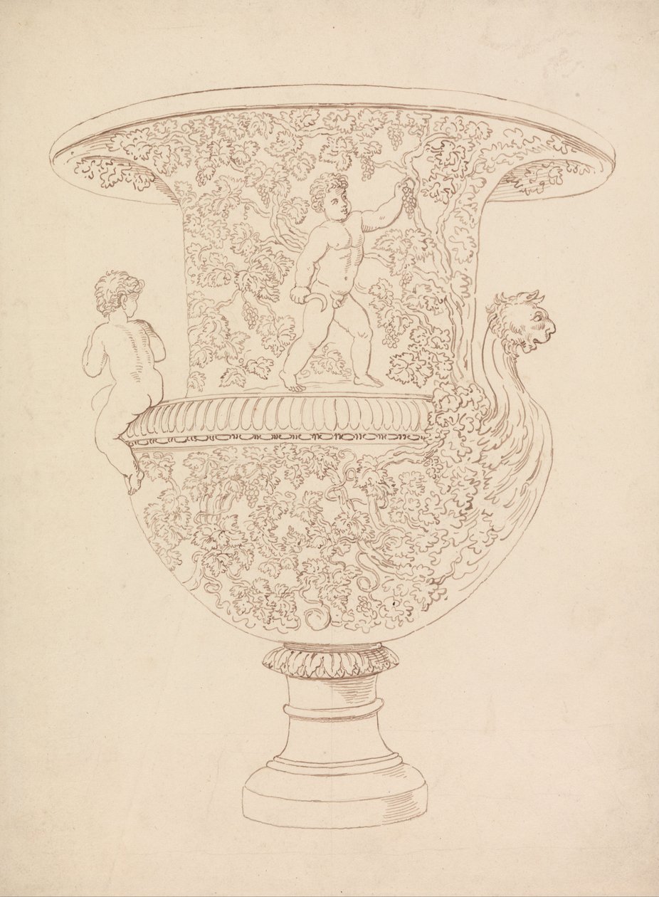 Studium wazy autorstwa Thomas Rowlandson