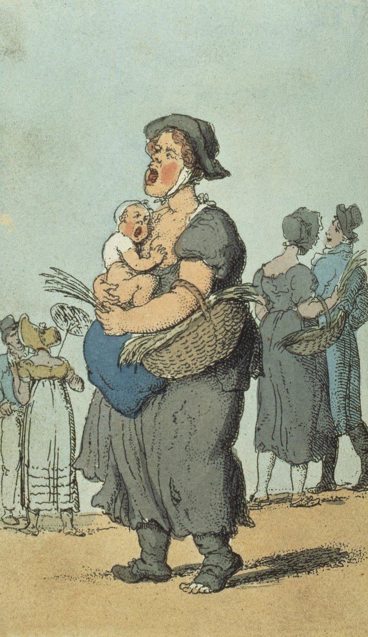 Słodka Lawenda, 1820 autorstwa Thomas Rowlandson