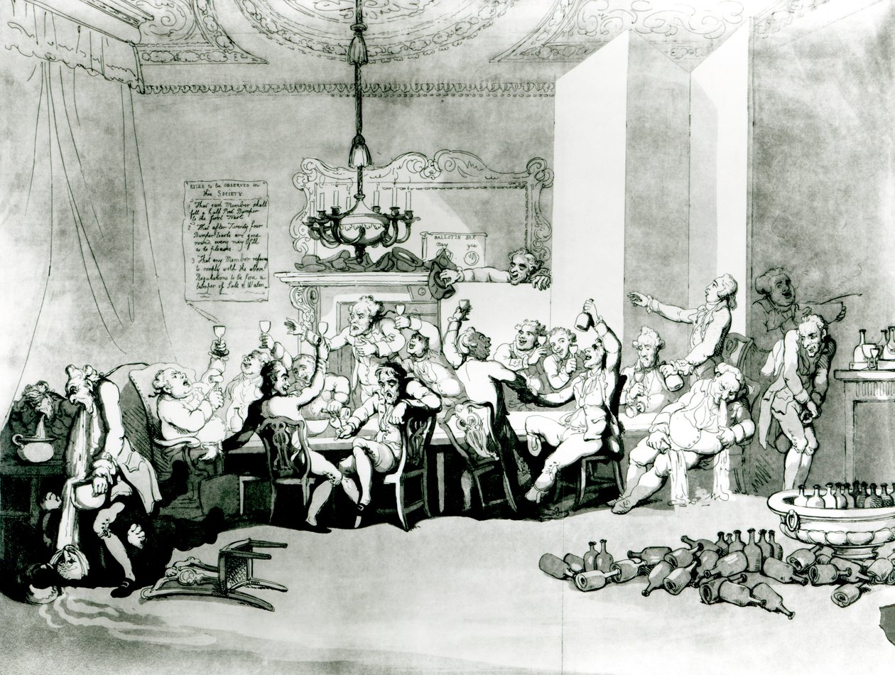 Brylanty, 1801 autorstwa Thomas Rowlandson