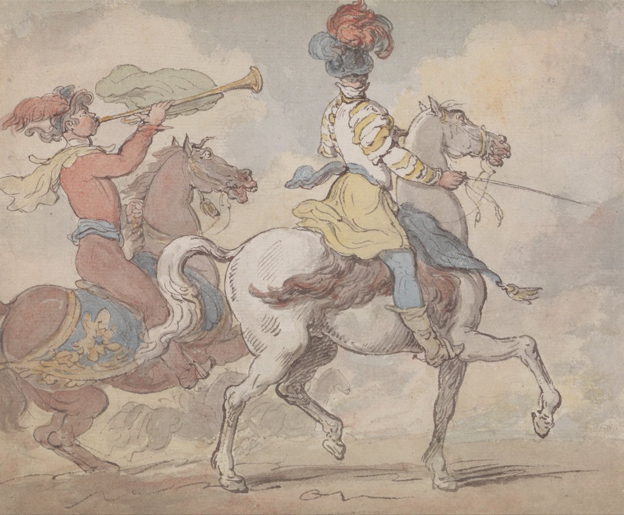 Heroldowie autorstwa Thomas Rowlandson