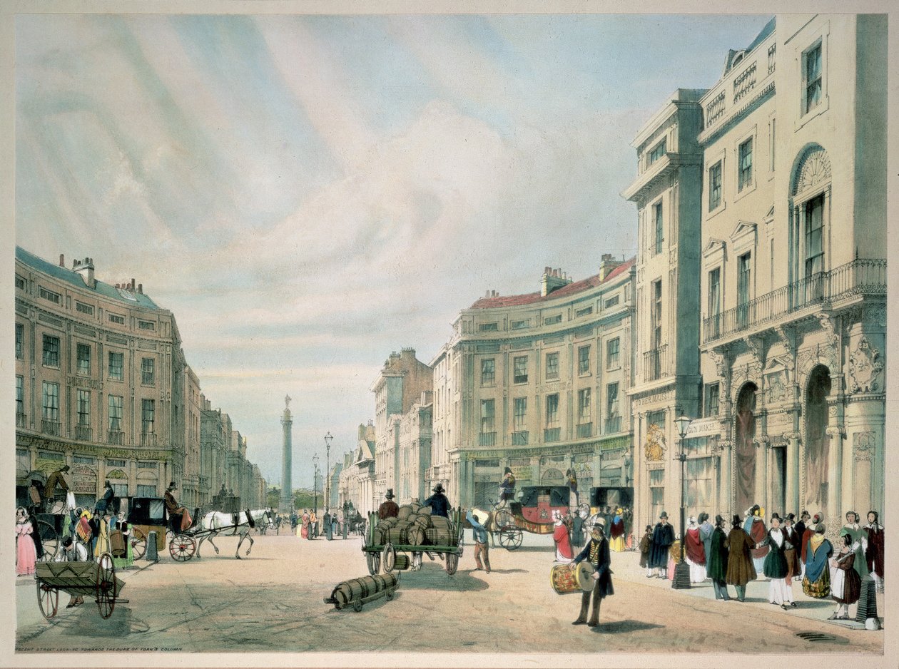 Oksfordzki cyrk, 1842 autorstwa Thomas Shotter Boys