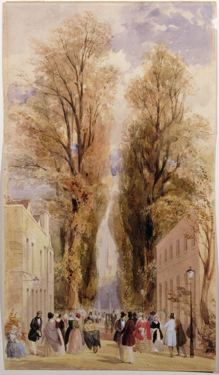Stara studnia, Cheltenham, ok. 1840 r. autorstwa Thomas Shotter Boys