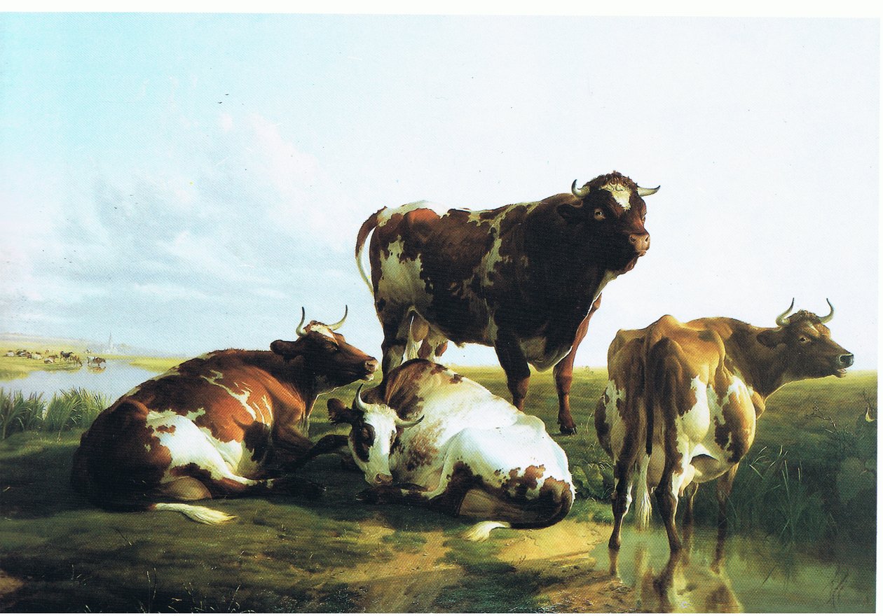 Na farmie mlecznej autorstwa Thomas Sidney Cooper