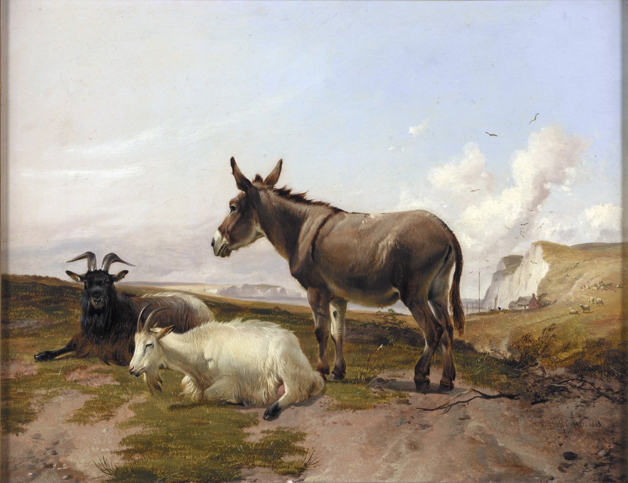 On the Downs autorstwa Thomas Sidney Cooper