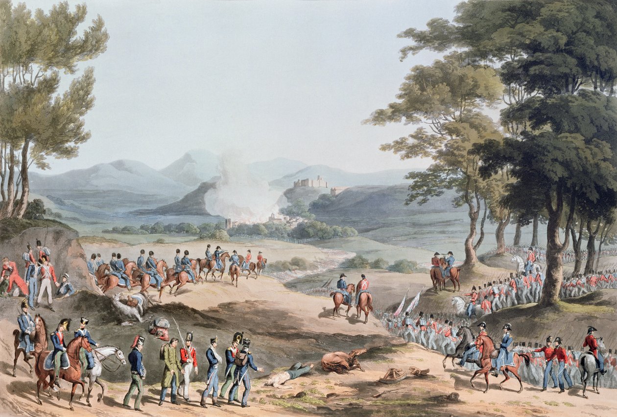Wieś Pombal, ryty C. Turner, 11 marca 1811 autorstwa Thomas Staunton St. Clair