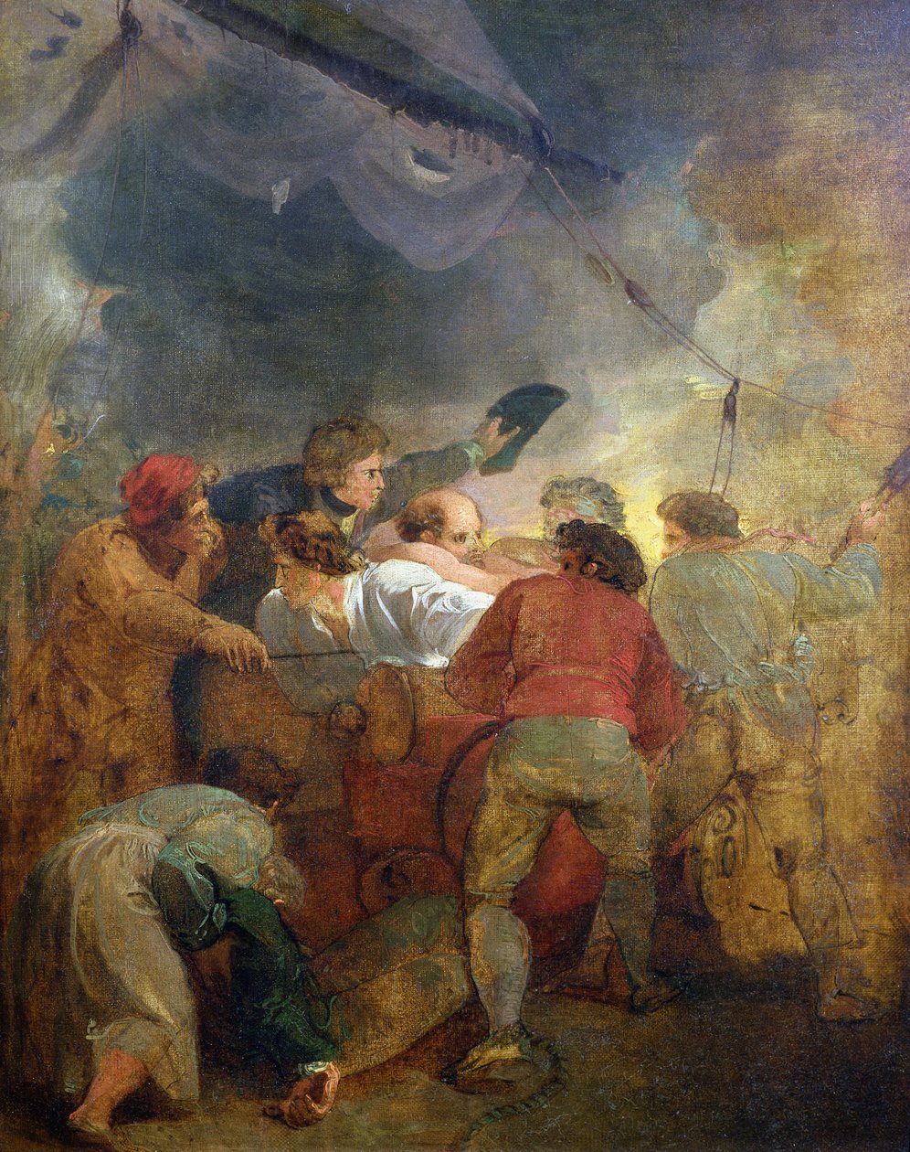 Załoga strzelecka autorstwa Thomas Stothard