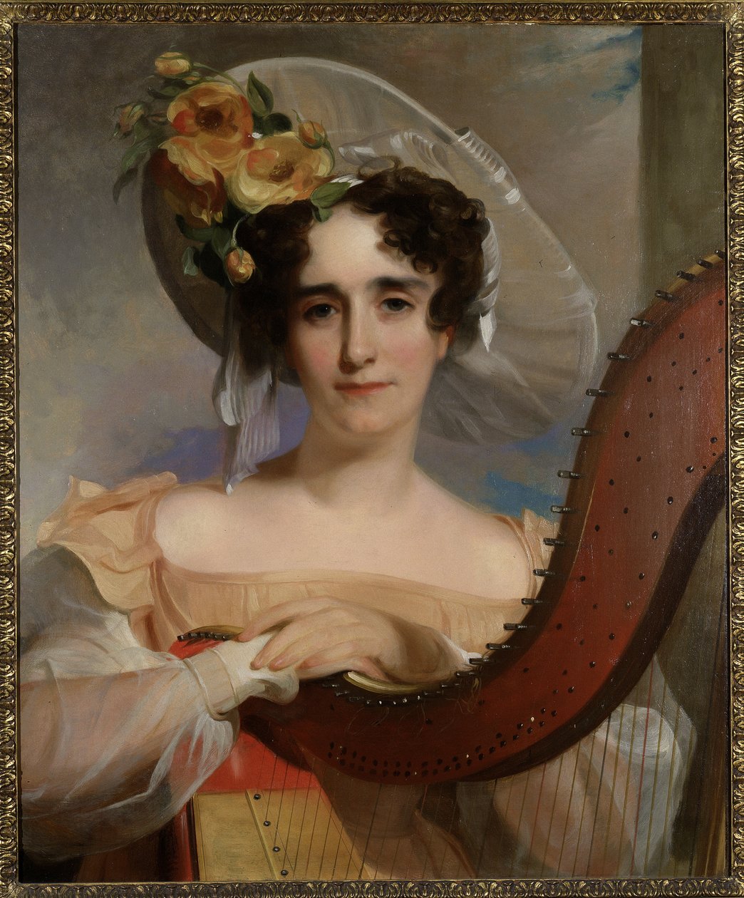 Mademoiselle Ade Sigoigne, 1829 autorstwa Thomas Sully