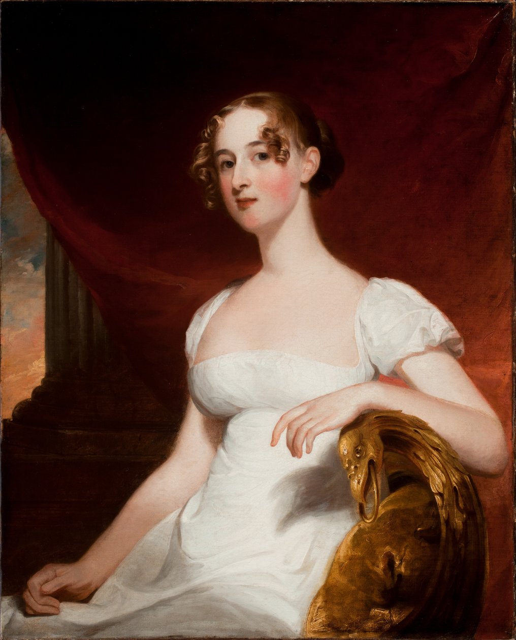 Portret Margaret Siddons Kintzing, 1812 autorstwa Thomas Sully
