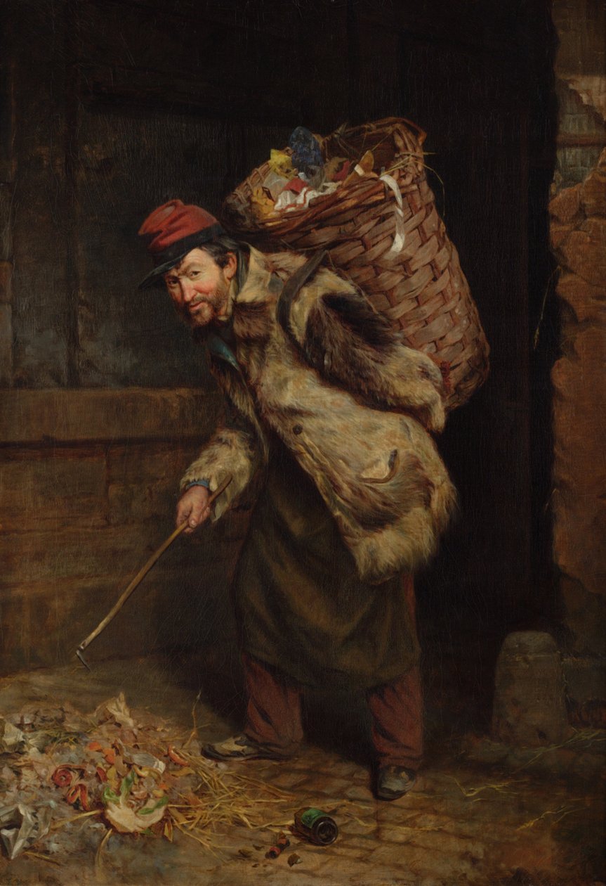 Zbieracz szmat, 1859-72 autorstwa Thomas Waterman Wood