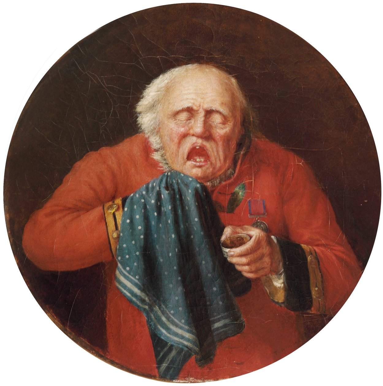 szczypta tabaki autorstwa Thomas Webster