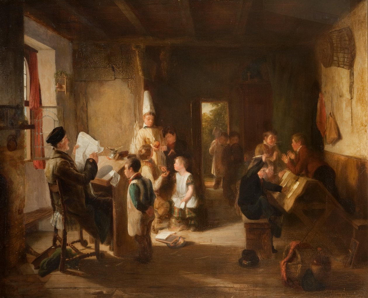 Sala szkolna autorstwa Thomas Webster