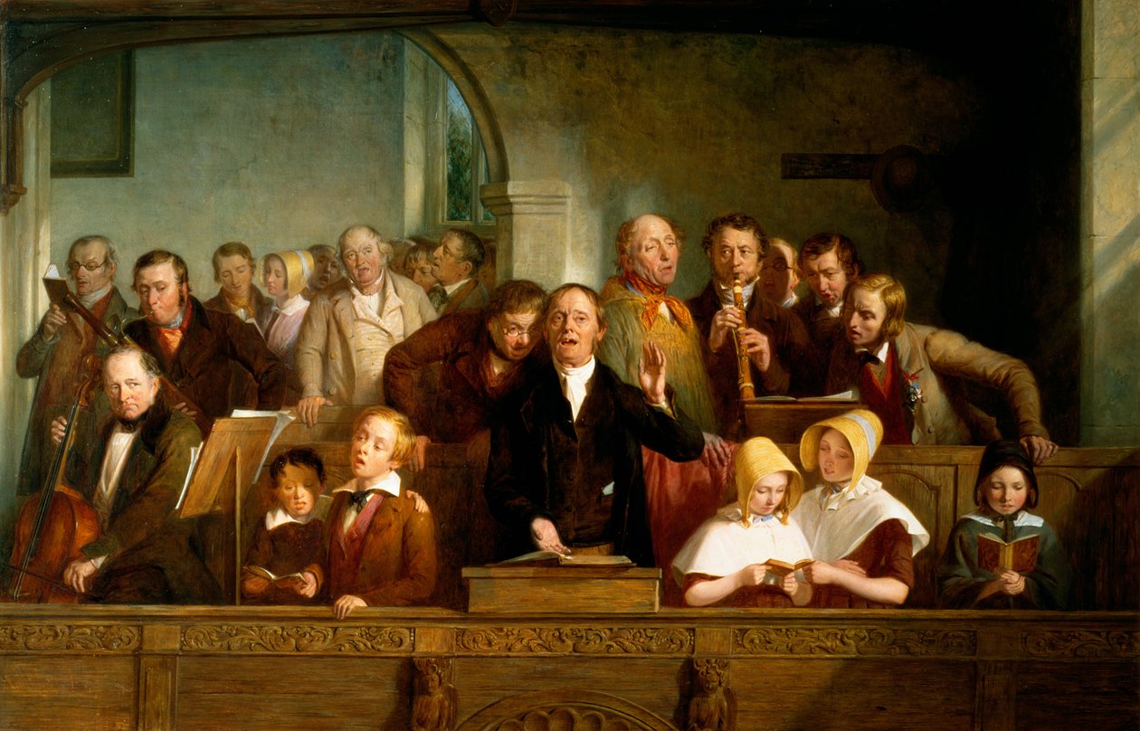 Chór wiejski (patrz również 12274) autorstwa Thomas Webster