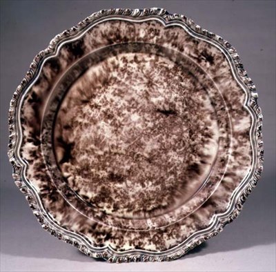 Talerz Staffordshire, c.1755 (ceramika) autorstwa Thomas Whieldon