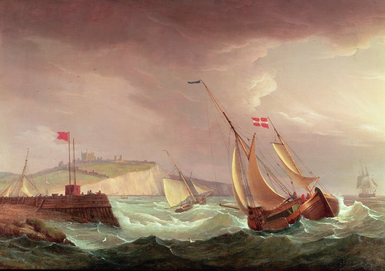 Wysyłka z Dover autorstwa Thomas Whitcombe