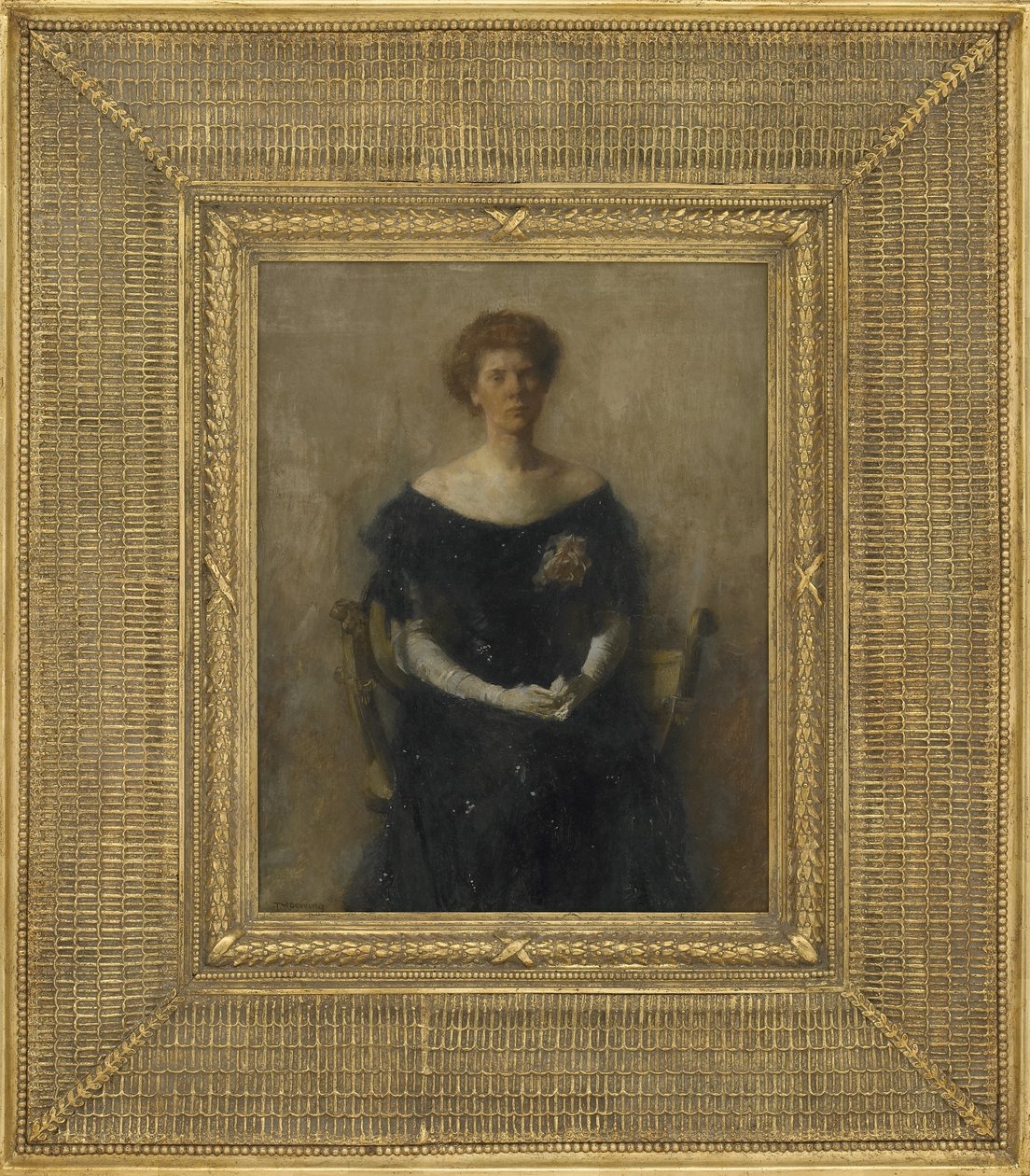 Portret córki artysty, 1906 autorstwa Thomas Wilmer Dewing