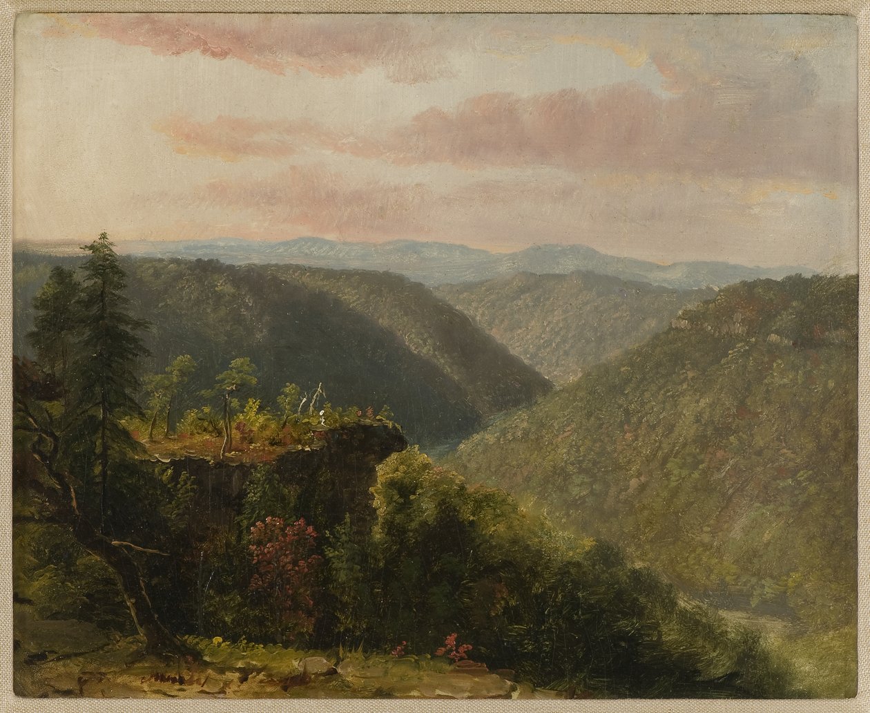 Wzgórza, 1846 autorstwa Thomas Worthington Whittredge