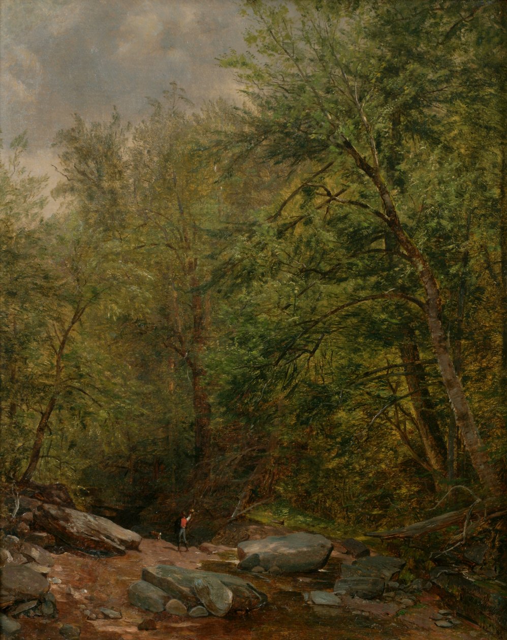 Studium z natury, 1863 autorstwa Thomas Worthington Whittredge
