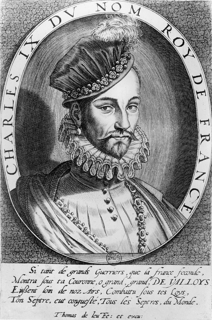 Karol IX, król Francji autorstwa Thomas de Leu