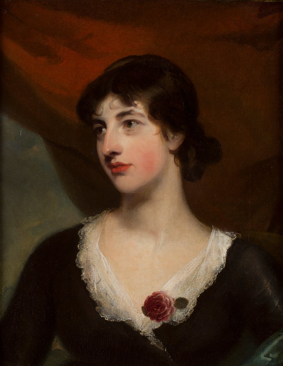 Piosenkarka Mary Ann Paton (1802-1864), później znana jako pani Wood (olej na płótnie) autorstwa Thomas and studio Lawrence