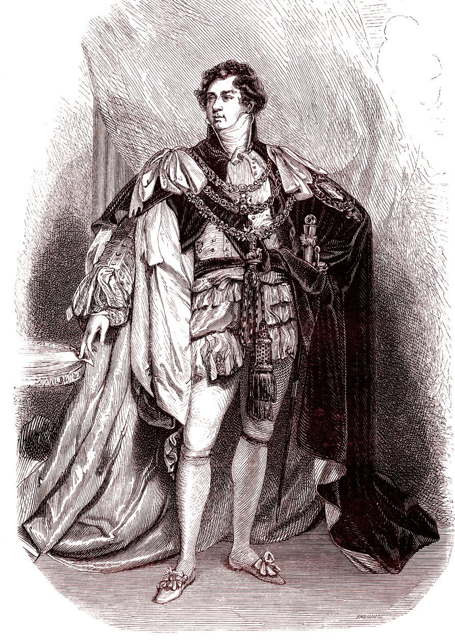 Jerzy IV, król Anglii autorstwa Thomas (after) Lawrence