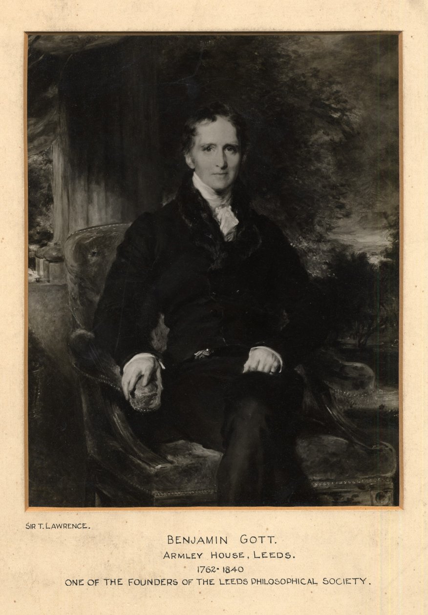 Portret Benjamina Gotta autorstwa Thomas (after) Lawrence