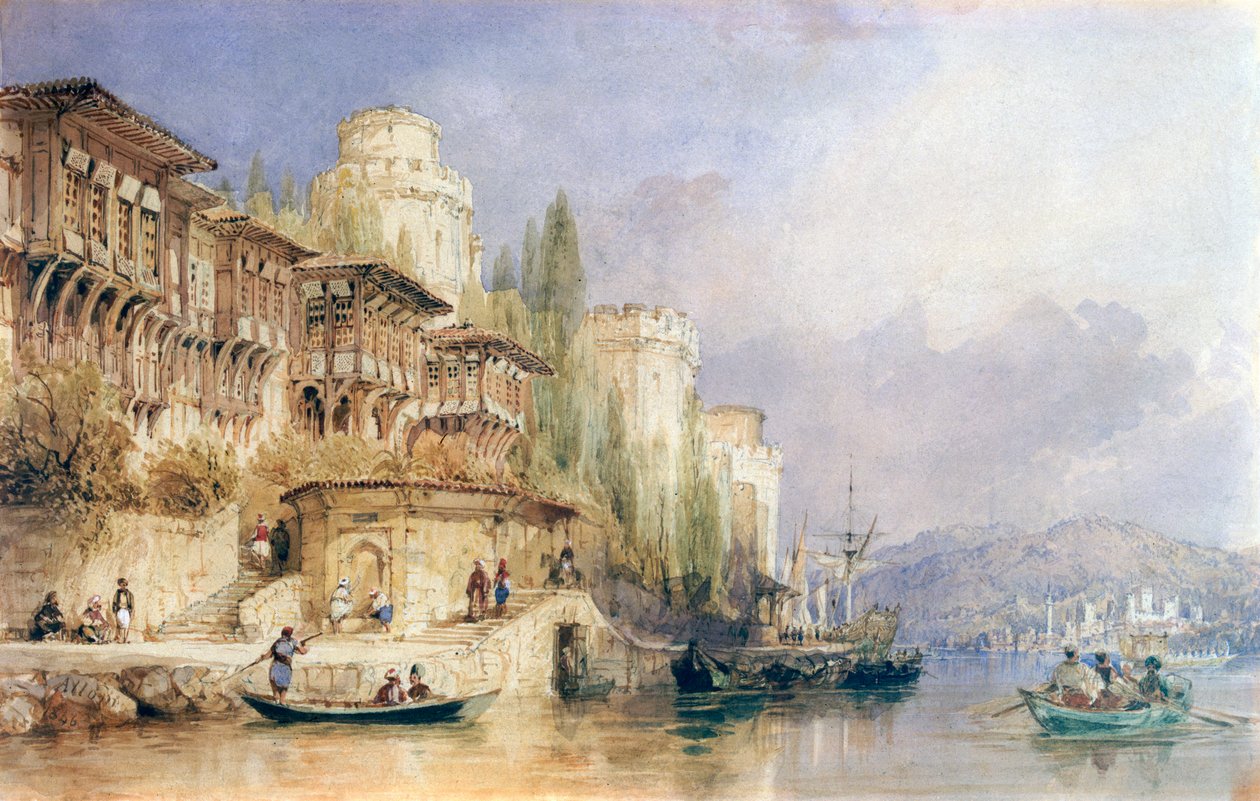 Dom nad Bosforem autorstwa Thomas Allom