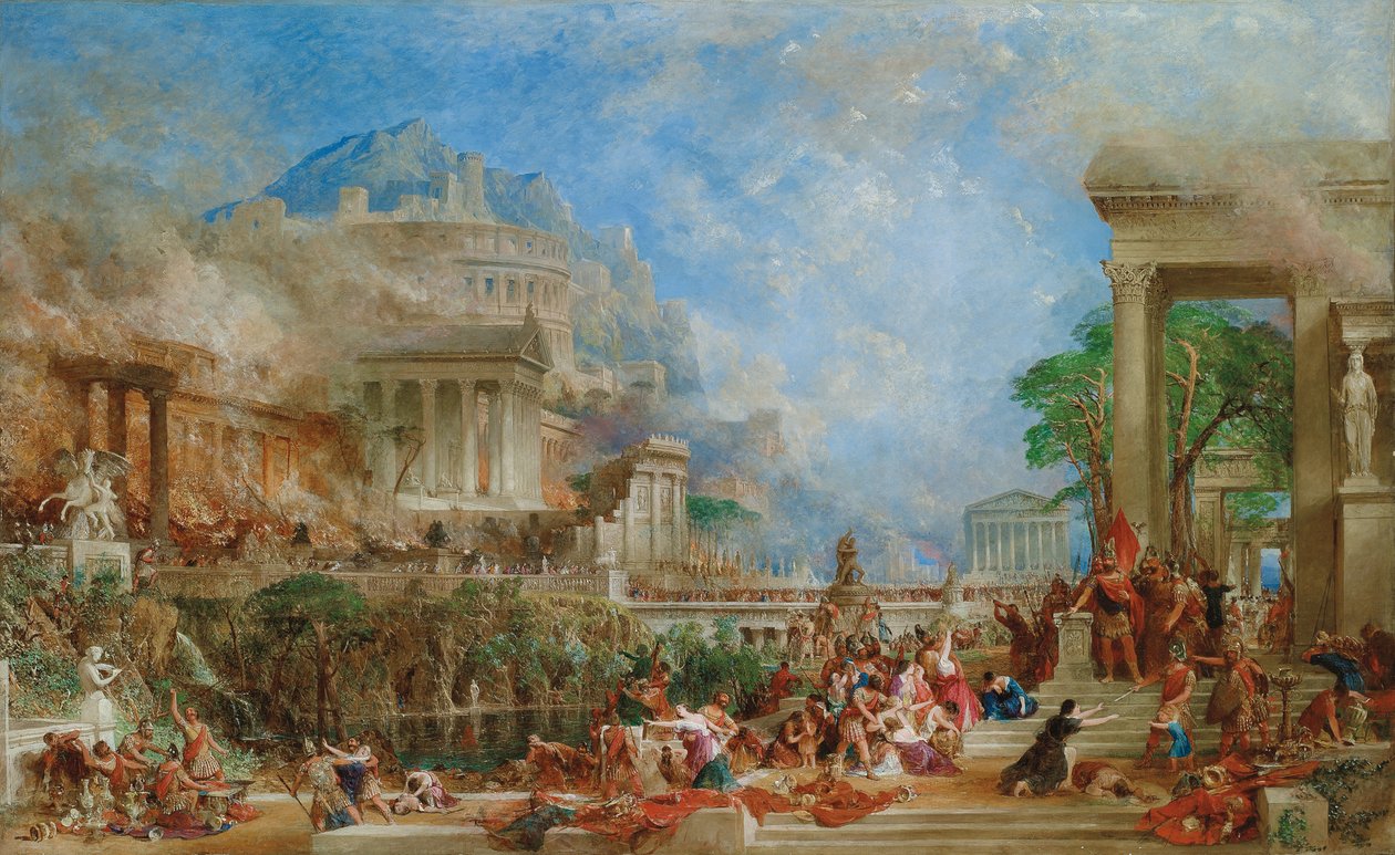Worek Koryntu, 1870 autorstwa Thomas Allom
