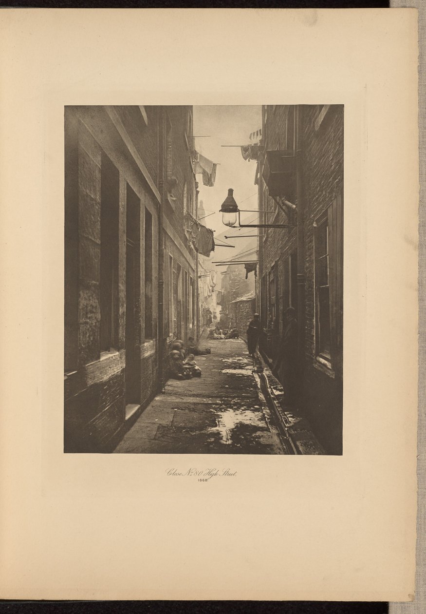 Zamknięcie nr 80 High Street autorstwa Thomas Annan