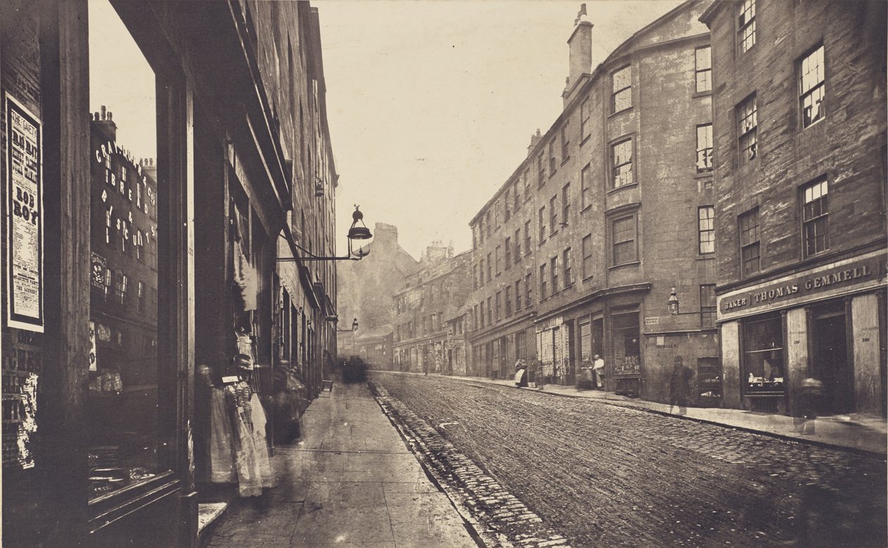 Head of High Street. autorstwa Thomas Annan