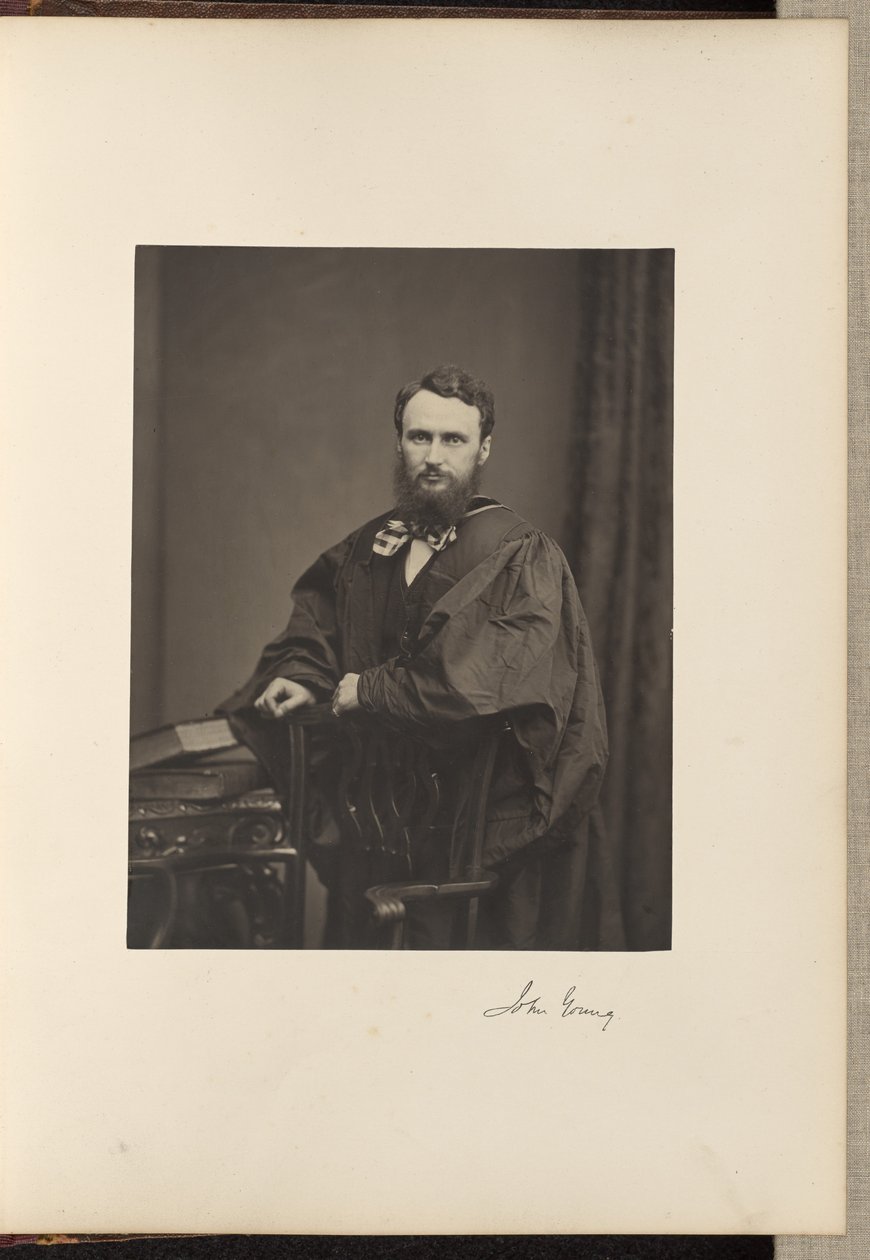 John Young, M.D., profesor historii naturalnej autorstwa Thomas Annan