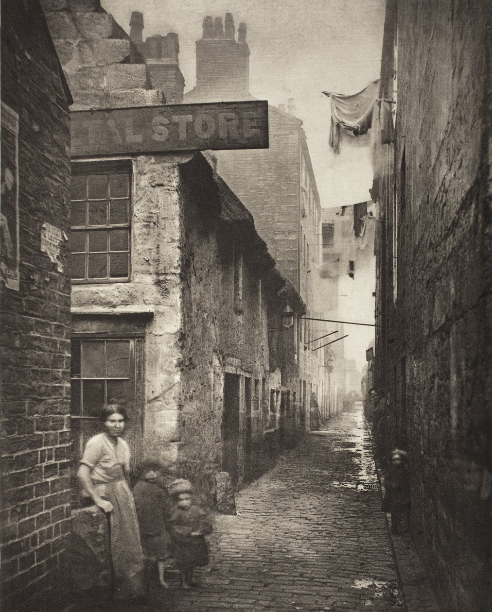 Stary Vennel przy High Street (nr 2) autorstwa Thomas Annan